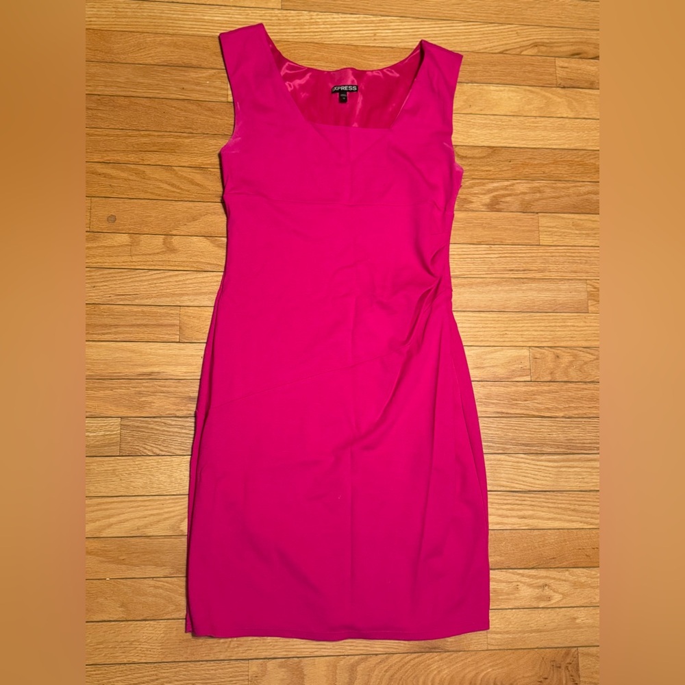 Express Hot Pink Dress Size 10